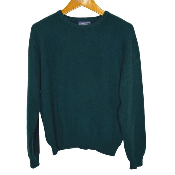 Lands' End Sweaters - Lands' End Cashmere Sweater Women's Crewneck Green Medium